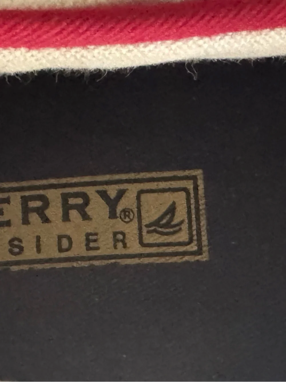 Sperry Men's Red Canvas 2-Eye Boat Shoes with White Laces